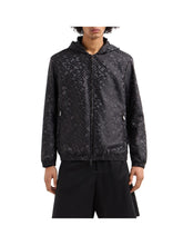 ARMANI EXCHANGE Armani Exchange Giubbotto Uomo Black Allover Big lo - Nero Black Allover Big Lo